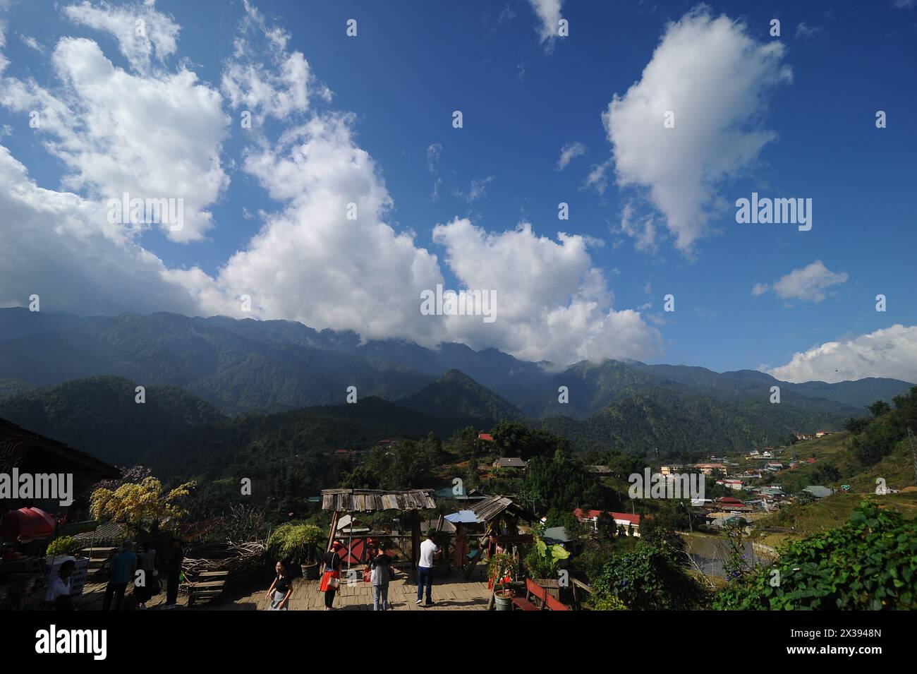 Sapa Vietnam Stockfoto