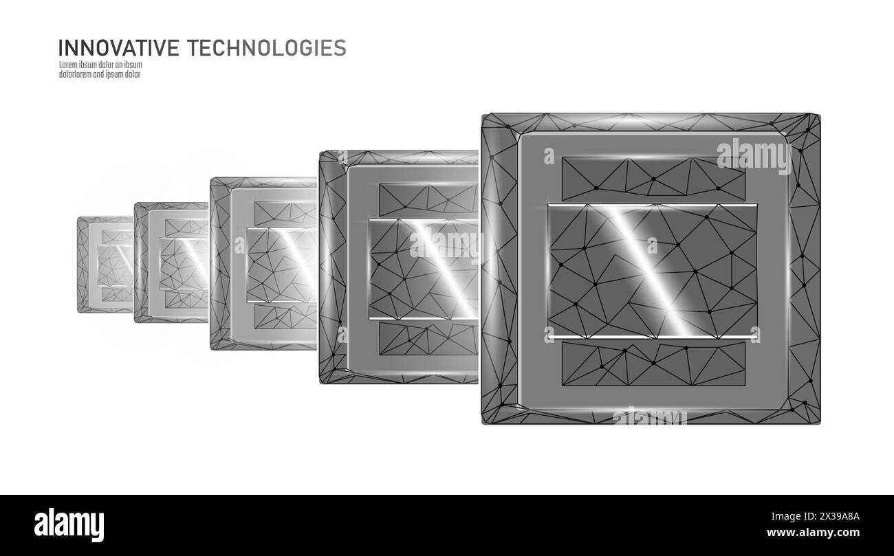 Leiterplatten-CPU-Mikrochip abstrakter High-Tech-elektrischer Hintergrund. Künstliche Intelligenz-gestützte Computertechnologie Vektor-Illustration Kunst Stock Vektor