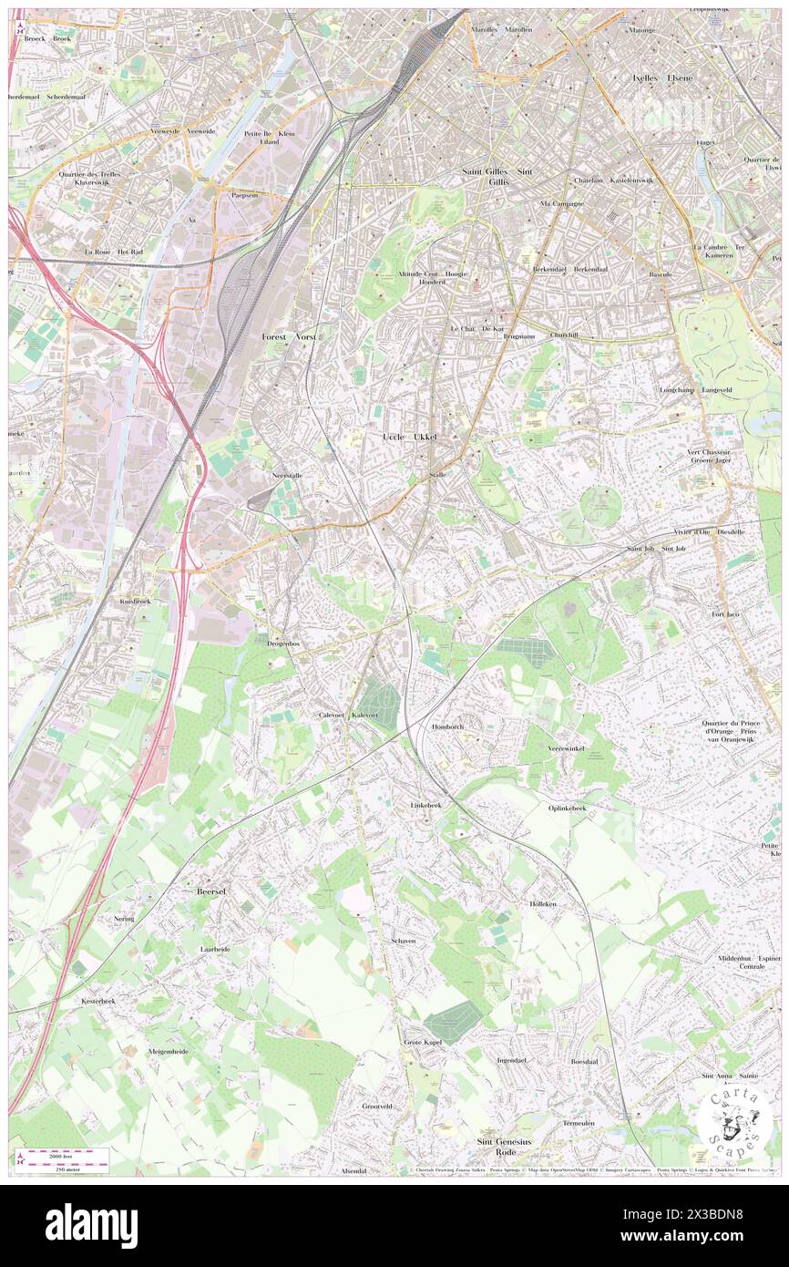 Haute Ecole de La Communaute Francaise Paul Henri Spaak / Institut D'Enseignement Superieur Economique, Provinz Hennegau, BE, Belgien, Wallonien, n 50 47' 26'', N 4 19' 54'', Karte, Cartascapes Map, veröffentlicht 2024. Erkunden Sie Cartascapes, eine Karte, die die vielfältigen Landschaften, Kulturen und Ökosysteme der Erde enthüllt. Reisen Sie durch Zeit und Raum und entdecken Sie die Verflechtungen der Vergangenheit, Gegenwart und Zukunft unseres Planeten. Stockfoto