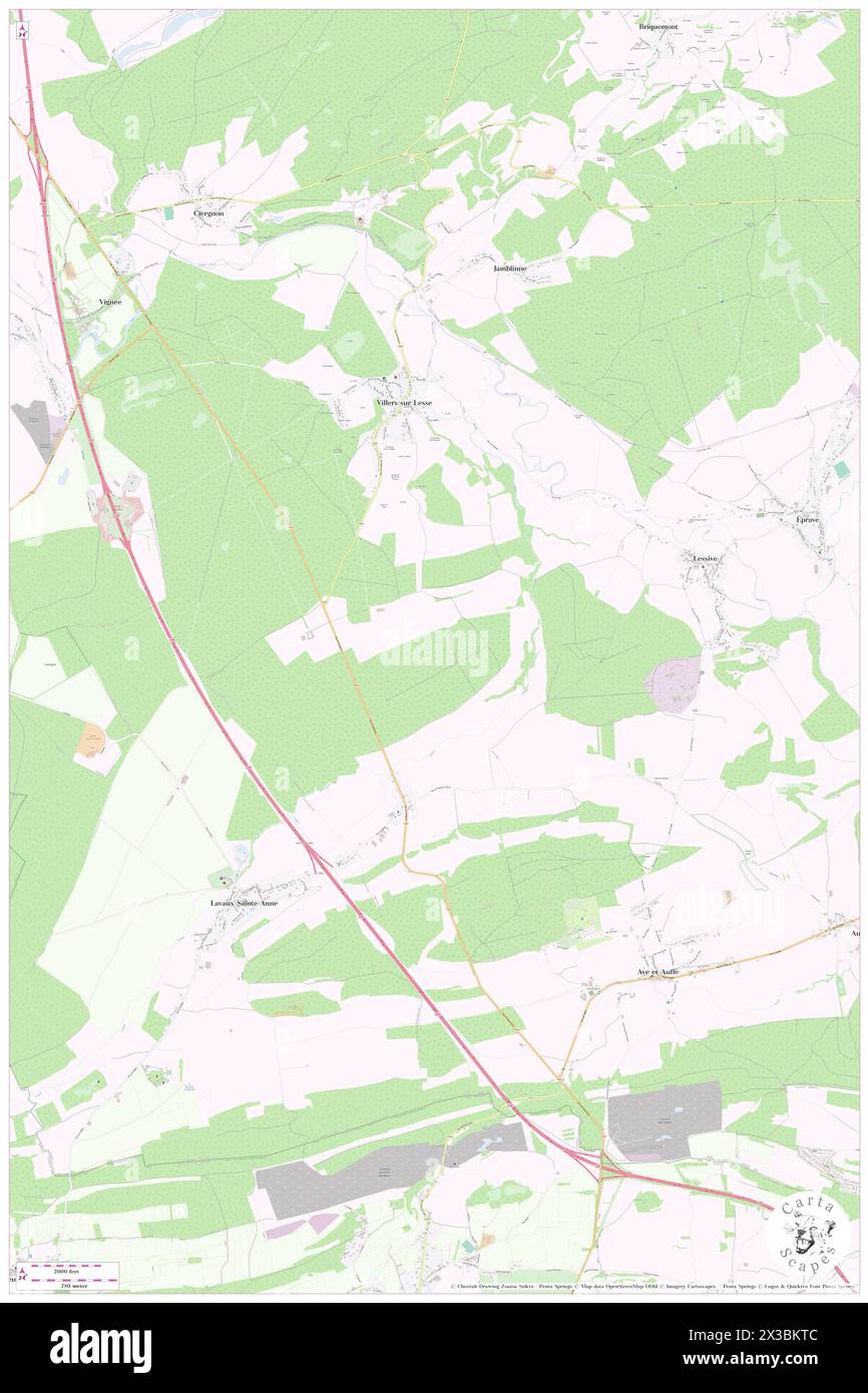 Tienne de Rochefort, Province de Namur, BE, Belgien, Wallonien, n 50 7' 59'', N 5 7' 0'', Karte, Cartascapes Map, veröffentlicht 2024. Erkunden Sie Cartascapes, eine Karte, die die vielfältigen Landschaften, Kulturen und Ökosysteme der Erde enthüllt. Reisen Sie durch Zeit und Raum und entdecken Sie die Verflechtungen der Vergangenheit, Gegenwart und Zukunft unseres Planeten. Stockfoto