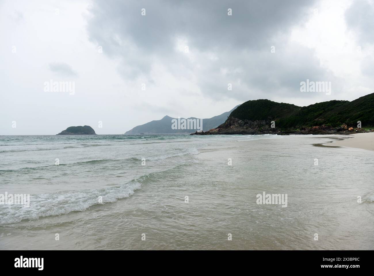 Tai Wan Beach im Sai Kung Country Park, Hongkong. Stockfoto