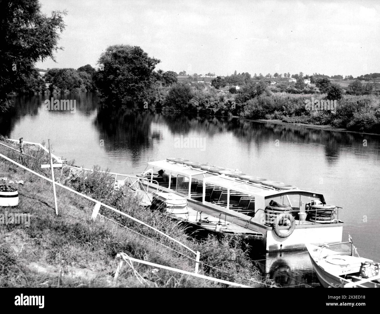 Symonds Yat, Hereford & Worcester - 25. August 1981 Stockfoto