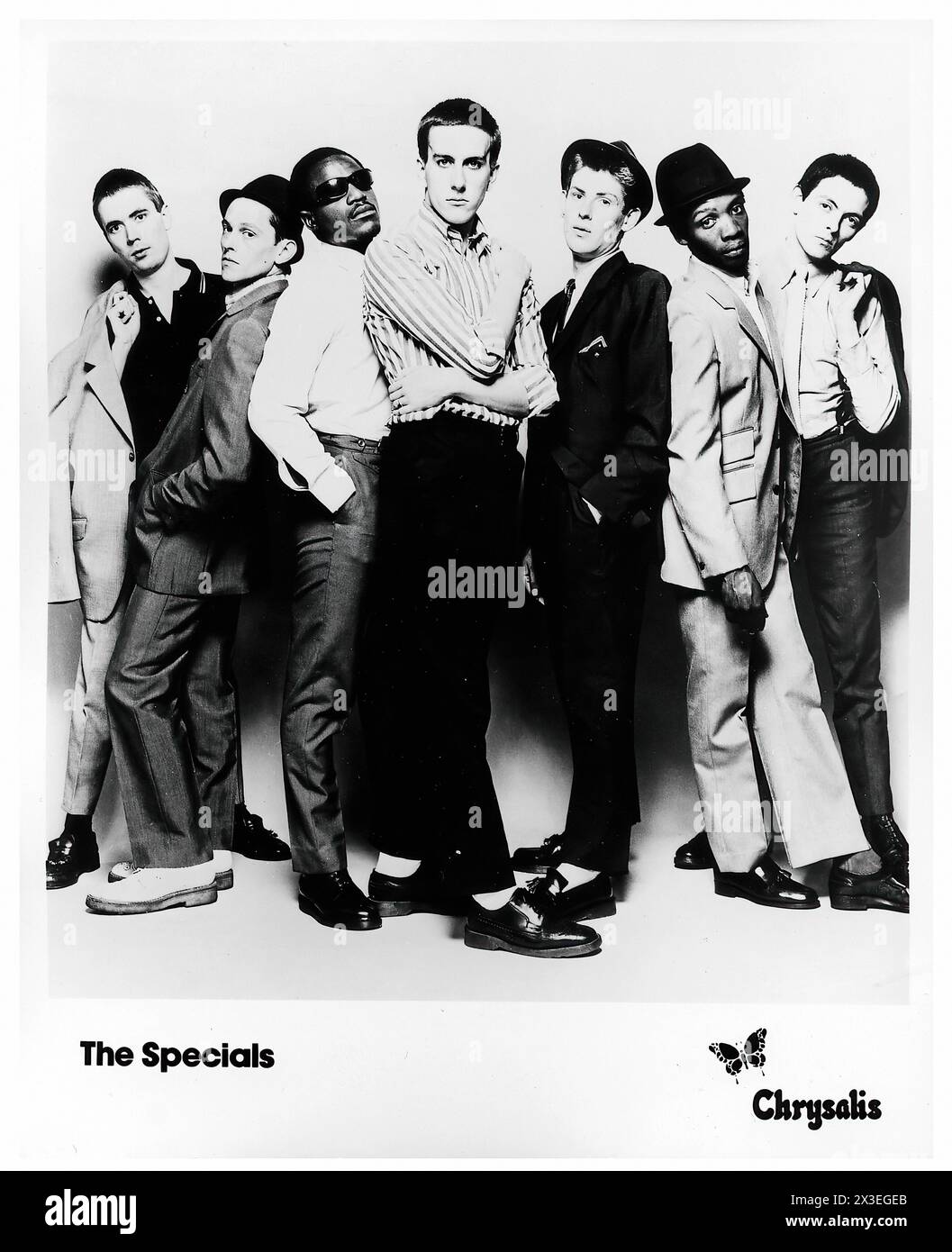 The Specials – Werbebild des Vintage Music Labels – Fotograf unbekannt, nur für redaktionelle Zwecke Stockfoto