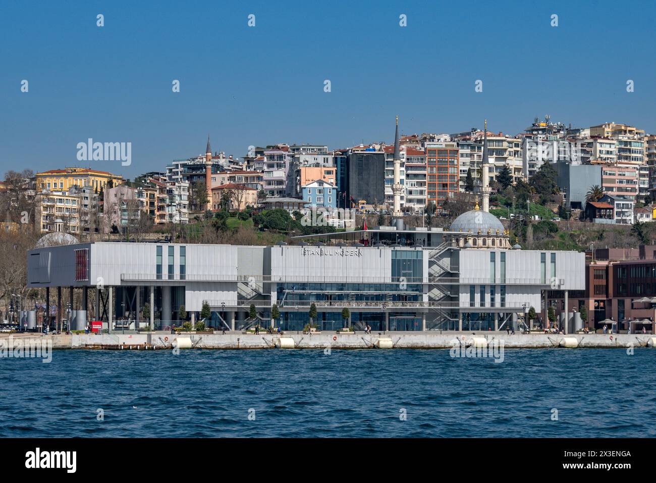 Istanbul Modern Museum im Stadtteil Beyoglu in Istanbul, Türkei Stockfoto