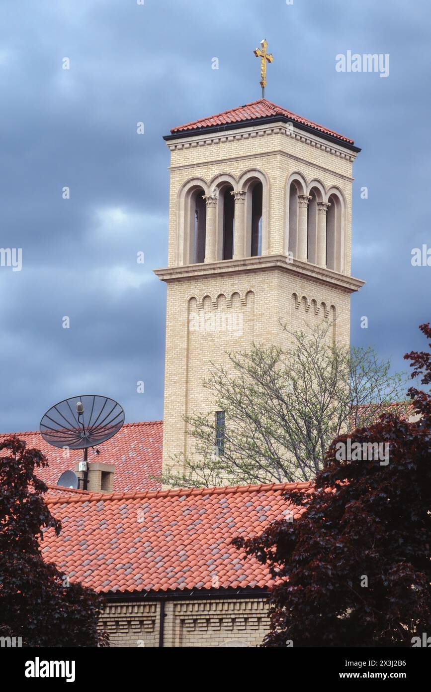 Colorado Springs, Colorado. Christus online, erste Vereinigte Methodistische Kirche. Stockfoto