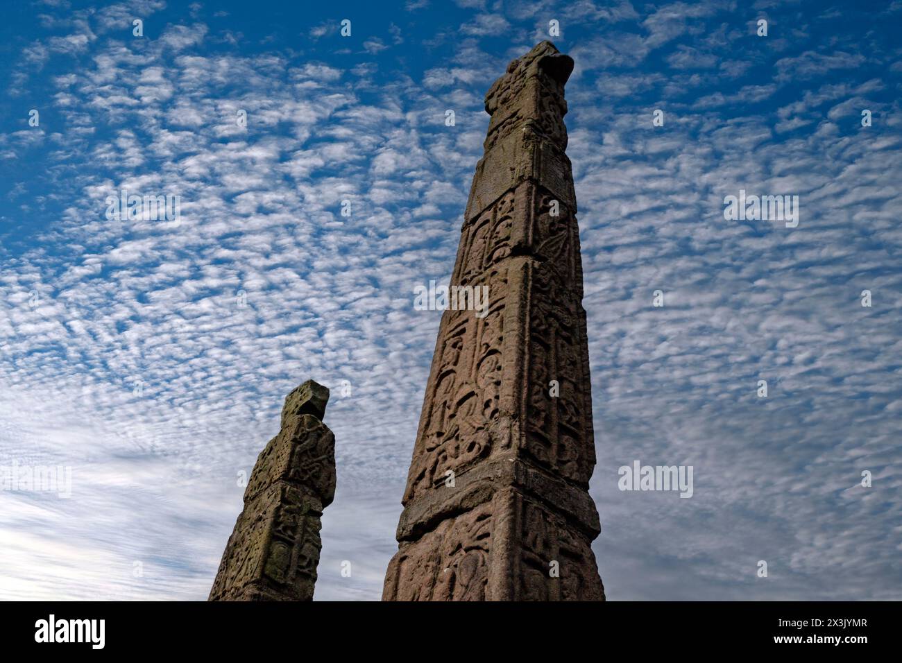 Sandbach Crosse. Marktplatz, Sandbach. Stockfoto