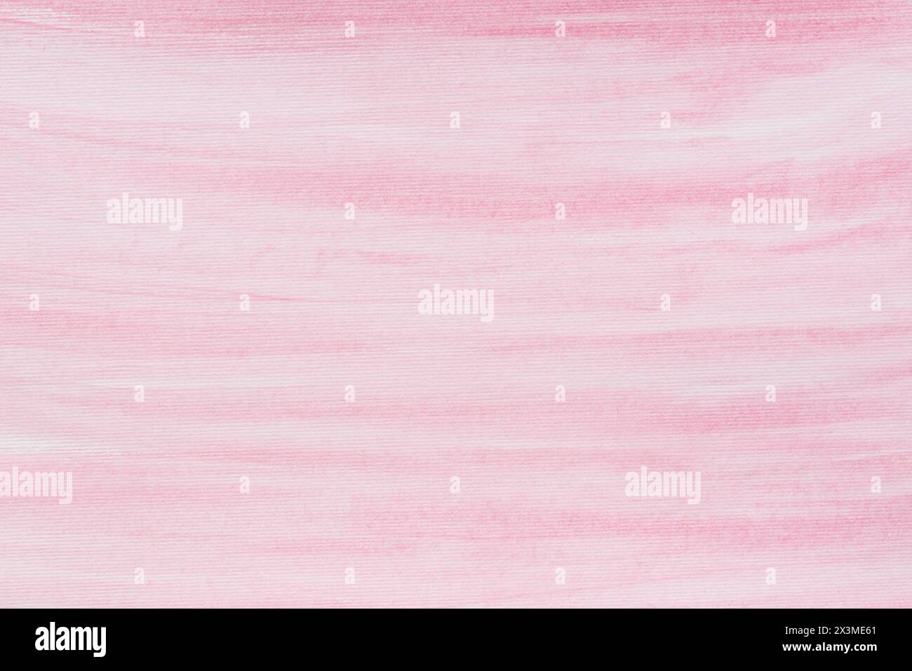 Pinker Aquarellhintergrund auf Papierstruktur Stockfoto