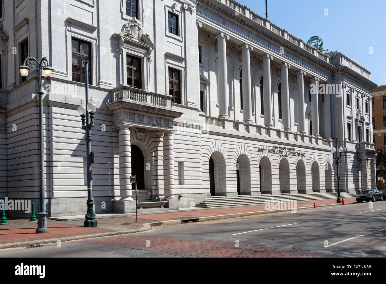 New Orleans, Louisiana. US-Berufungsgericht. Stockfoto