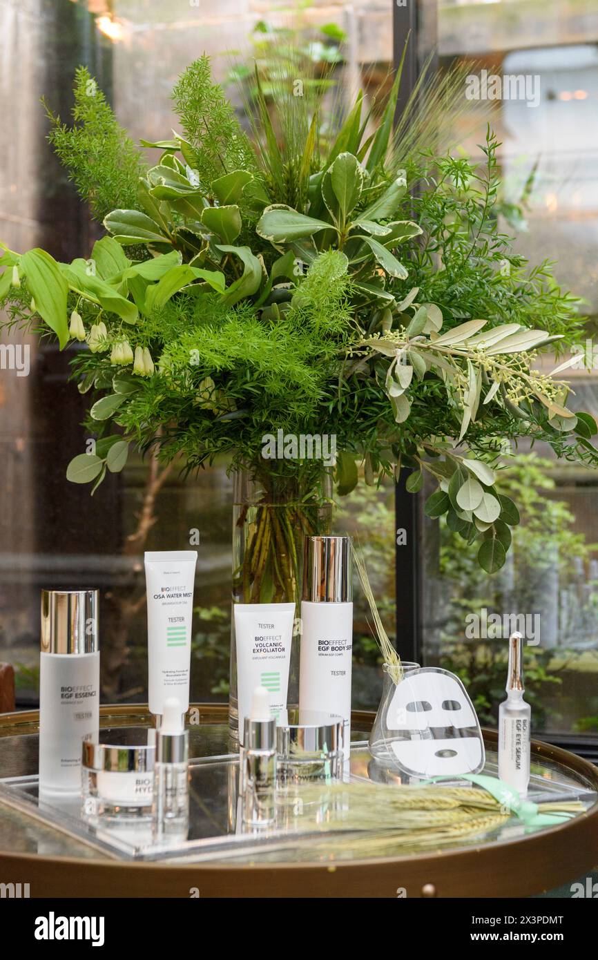Bioeffect H Beauty Launch Event, Edinburgh Stockfoto