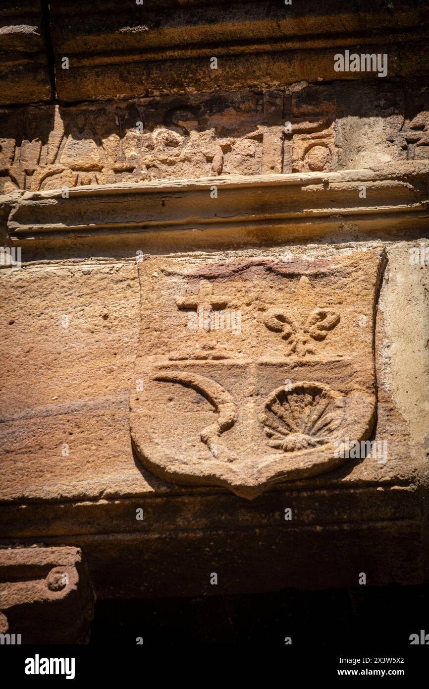 La Casa Grande, siglo XVI, Ortigosa de Cameros, La Roja, Spanien Stockfoto