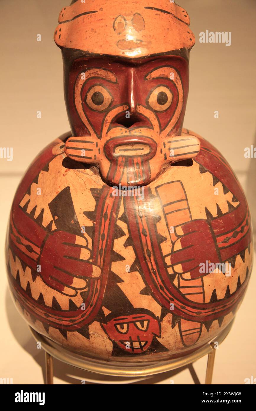 Spanien, Madrid, Nazca Kulturausstellung, Töpferei Stockfoto