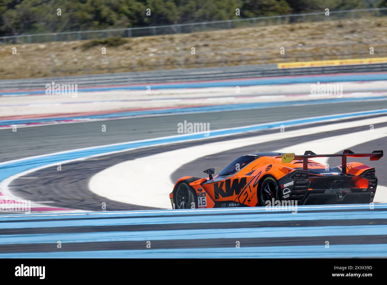 FANATEC GT2 WORLD 2024 auf Circuit Paul Ricard, Castellet, FRANKREICH, 04/2024 Florent 'MrCrash' B. Stockfoto