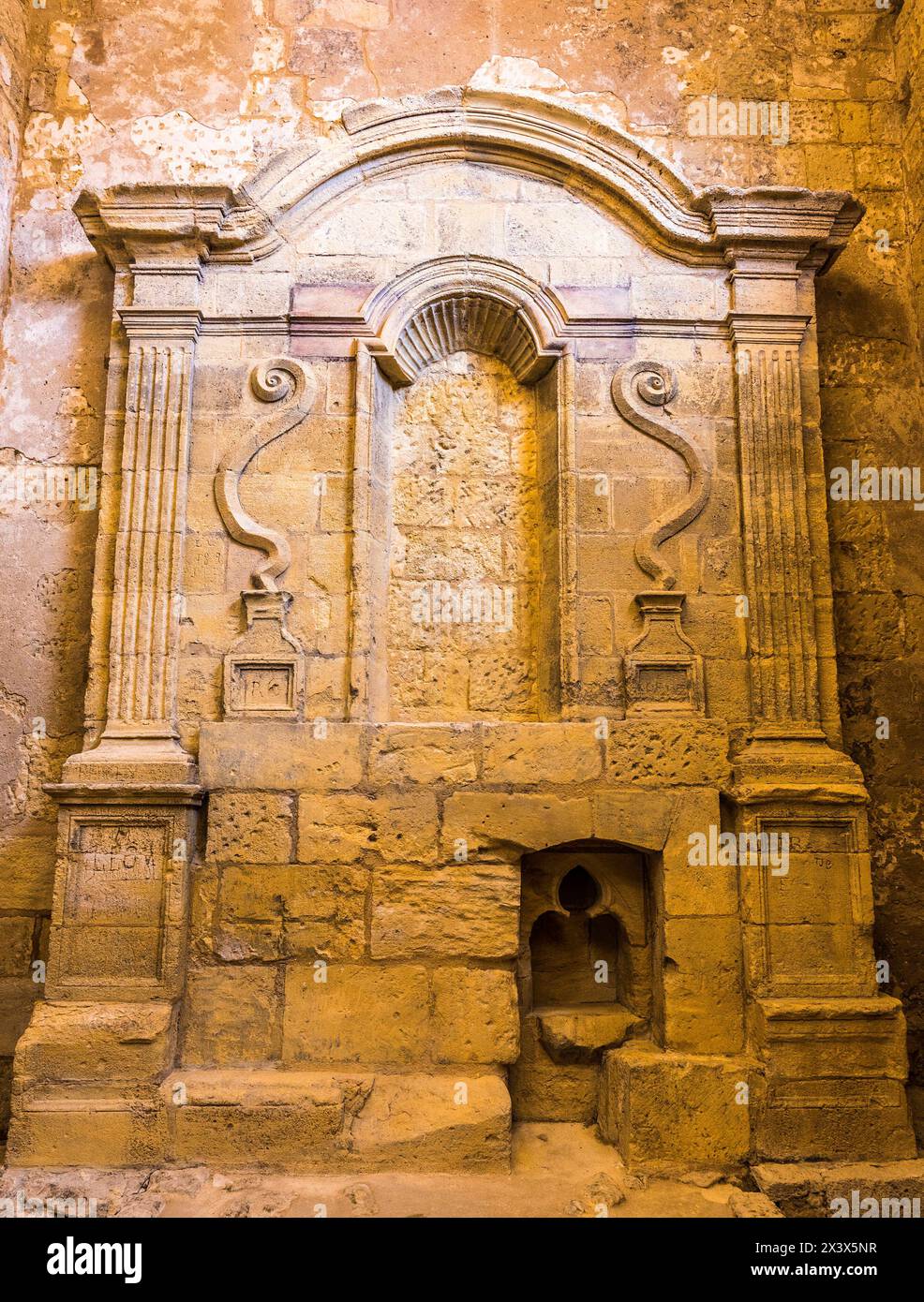 Frankreich, Gironde, Saint Emilion (UNESCO-Weltkulturerbe), ehemaliges Kloster der Cordeliers (14. Jahrhundert) Stockfoto