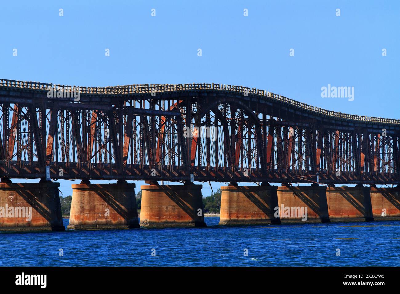 USA, Florida, Keys. Overseas Highway Stockfoto