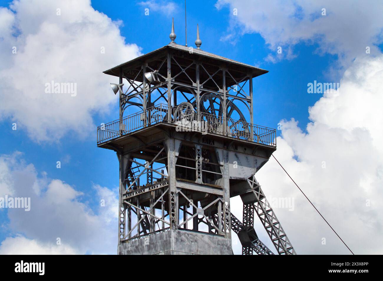 Frankreich, Hauts de France, Pas de Calais, Oignies. Fosse Nr. 9 - 9 bis Stockfoto