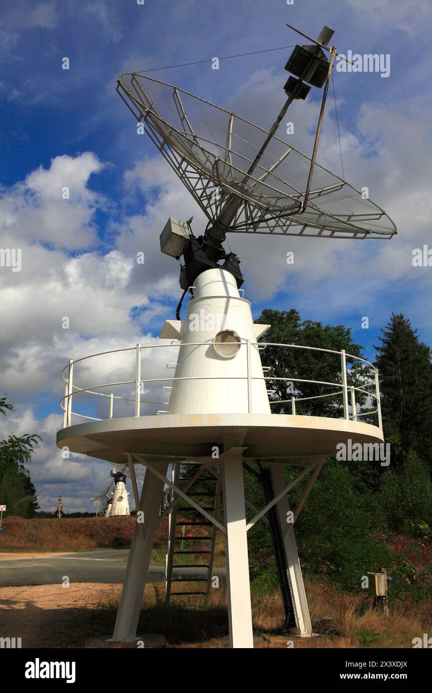 Frankreich, Centre Val de Loire, Departement Cher, Nancay, Astronomie-Zentrum Stockfoto