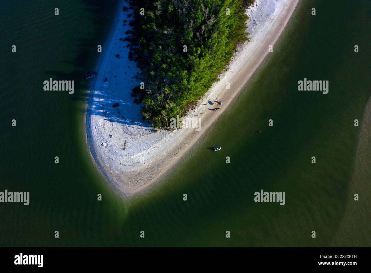 Usa, Florida. Collier County. Marco Island. Zehntausend Inseln Stockfoto
