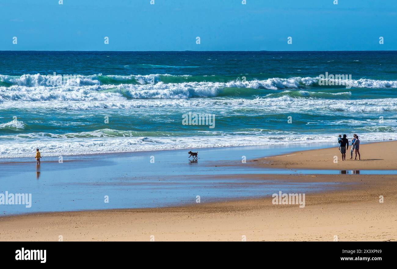 Frankreich, neue Aquitanien, Landes, Saint-Julien-en-Born, Contis Beach Stockfoto