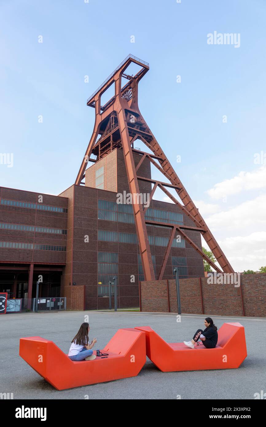 Europa, Deutschland. Nordrhein-Westfalen. Essen, Kohlebergwerk Zollverein Industriekomplex Stockfoto