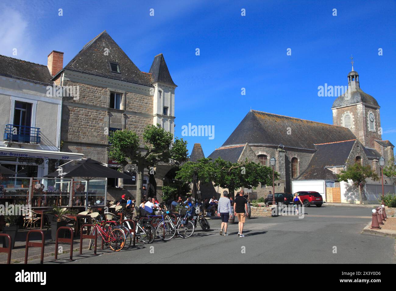 France, Pays de la Loire, Loire Atlantique (44), Piriac sur Mer Stockfoto