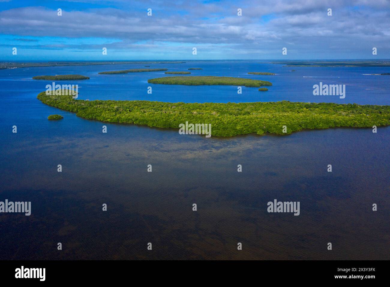 Usa, Florida. Lee County, Fisherman Key Stockfoto