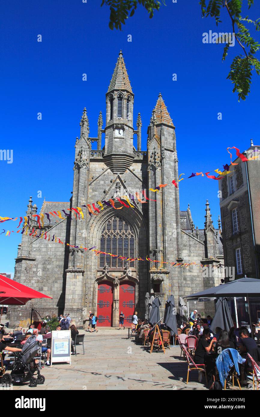 Frankreich, Pays de la Loire, Loire Atlantique (44), Guerande, mittelalterliche Stadt Stockfoto