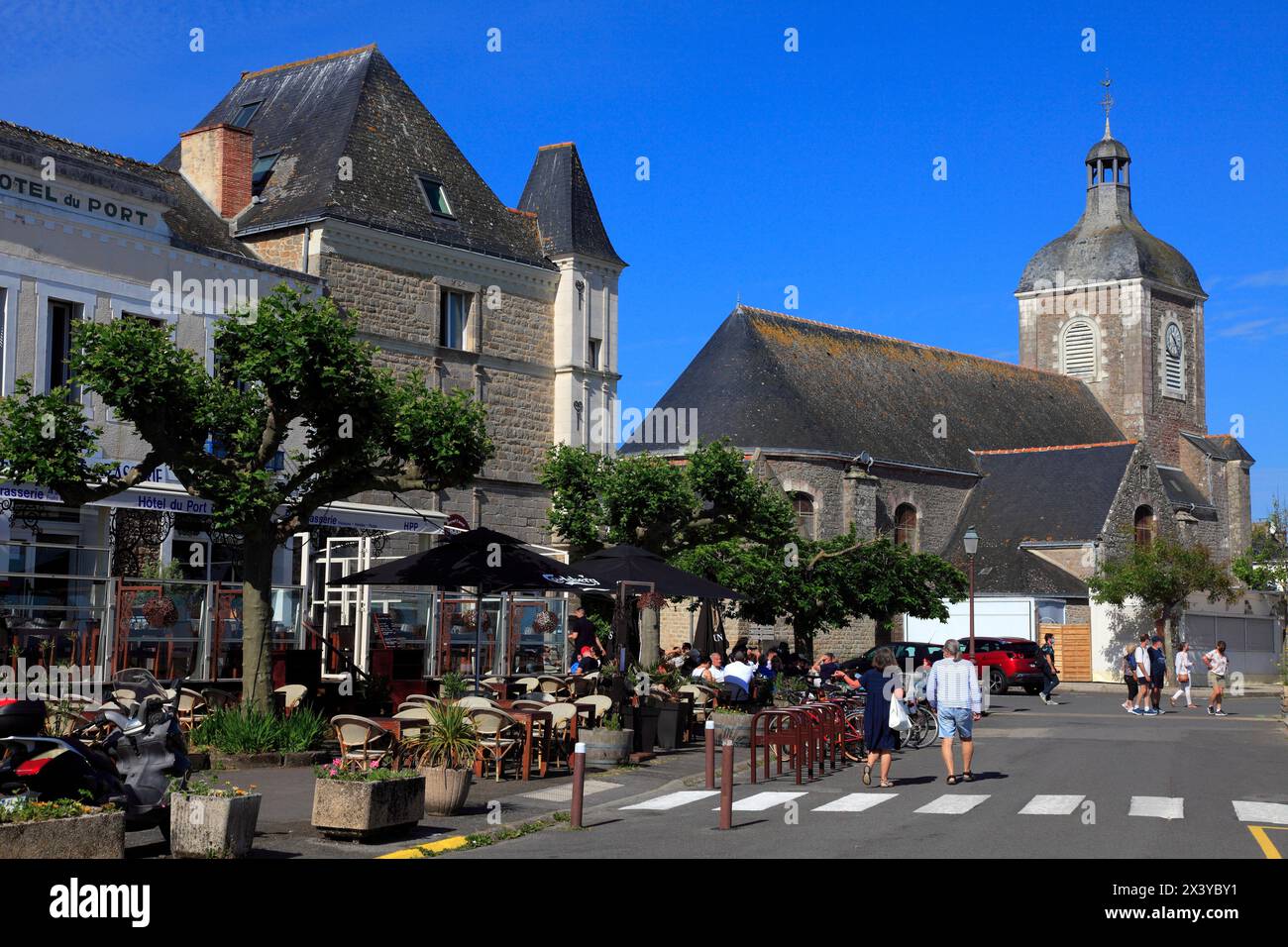 France, Pays de la Loire, Loire Atlantique (44), Piriac sur Mer Stockfoto