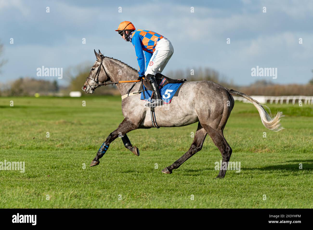 Drittes Rennen in Wincanton, Handicap Chase, Donnerstag, 20. Januar 2022 Stockfoto