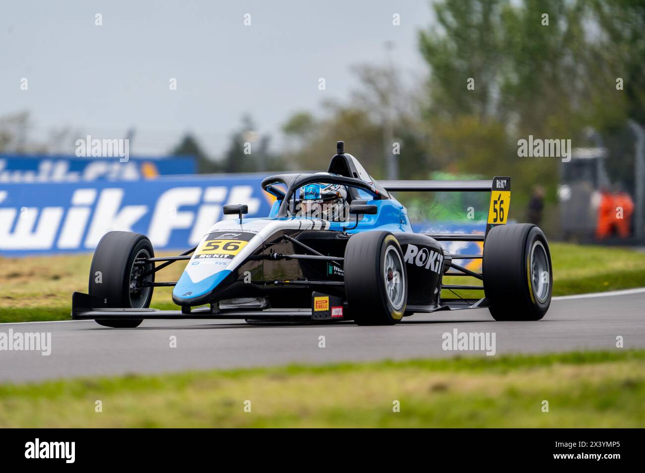 Yuanpu CUI 56 Phinsys by Argenti Qualifying Donington Park im Donington Park, Derby, England am 27. April 2024. Foto von Chris Williams. Redaktionelle Verwendung Stockfoto