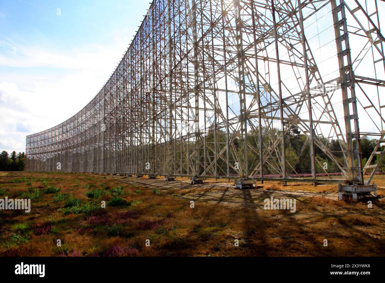 Frankreich, Centre Val de Loire, Departement Cher, Nancay, Astronomie-Zentrum Stockfoto