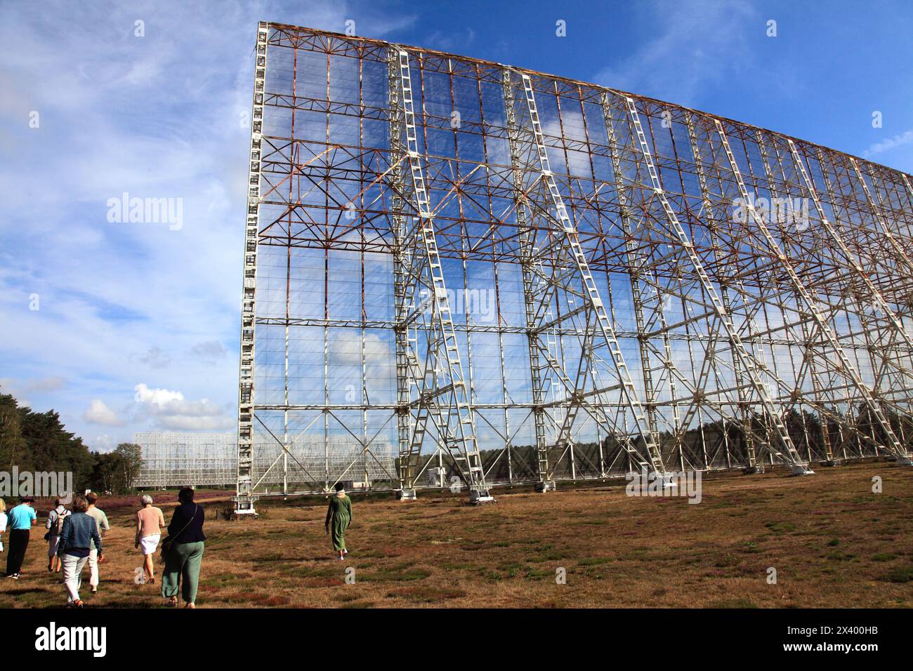 Frankreich, Centre Val de Loire, Departement Cher, Nancay, Astronomie-Zentrum Stockfoto