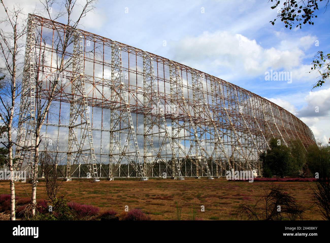 Frankreich, Centre Val de Loire, Departement Cher, Nancay, Astronomie-Zentrum Stockfoto
