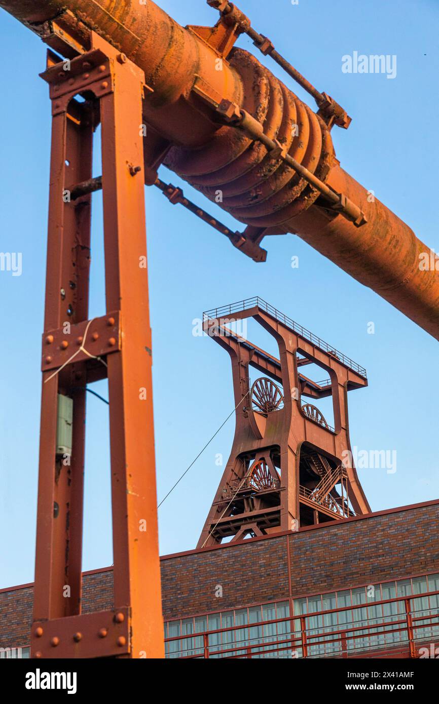 Europa, Deutschland. Nordrhein-Westfalen. Essen, Kohlebergwerk Zollverein Industriekomplex Stockfoto