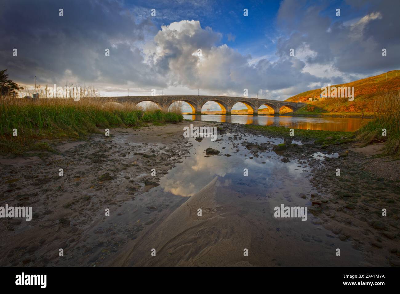 banff Bridge aberdeenshire schottland. Stockfoto