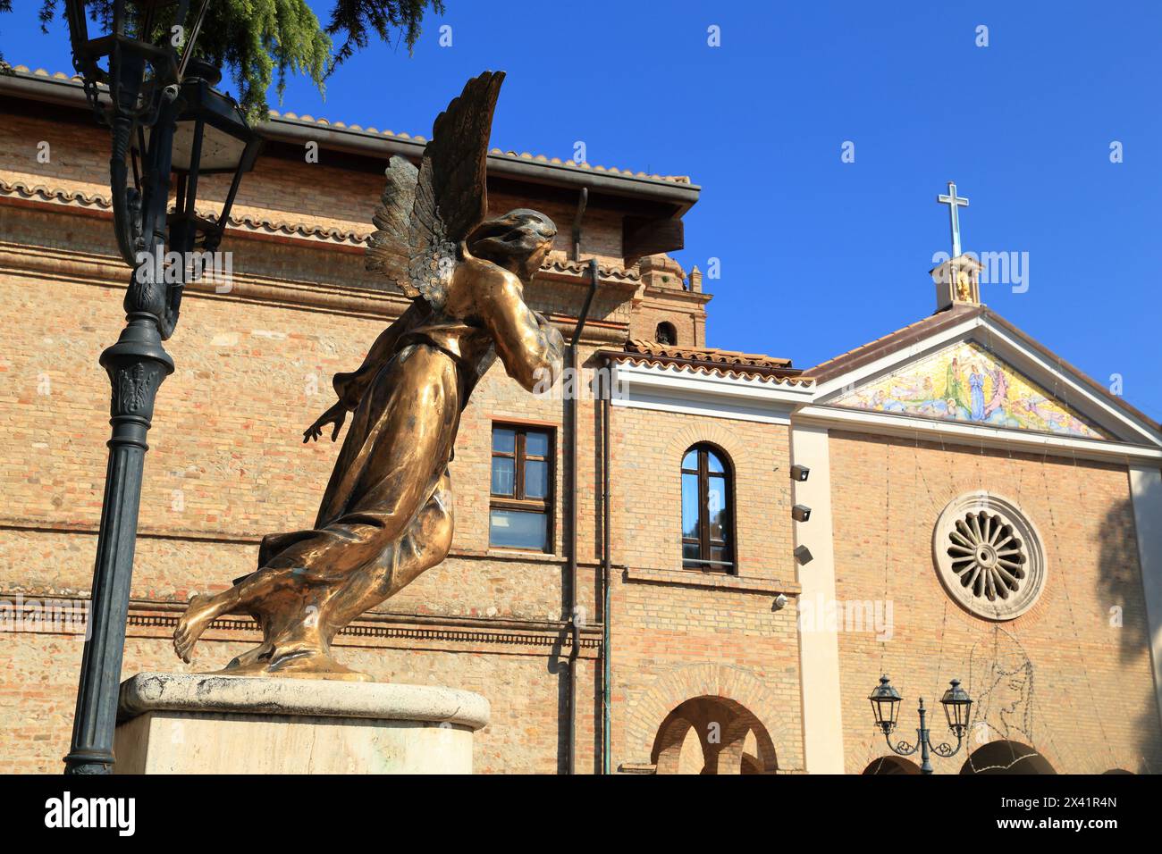 Heiligtum Madonna der Pracht, Giulianova, Italien. IL santuario della Madonna dello Splendore Stockfoto