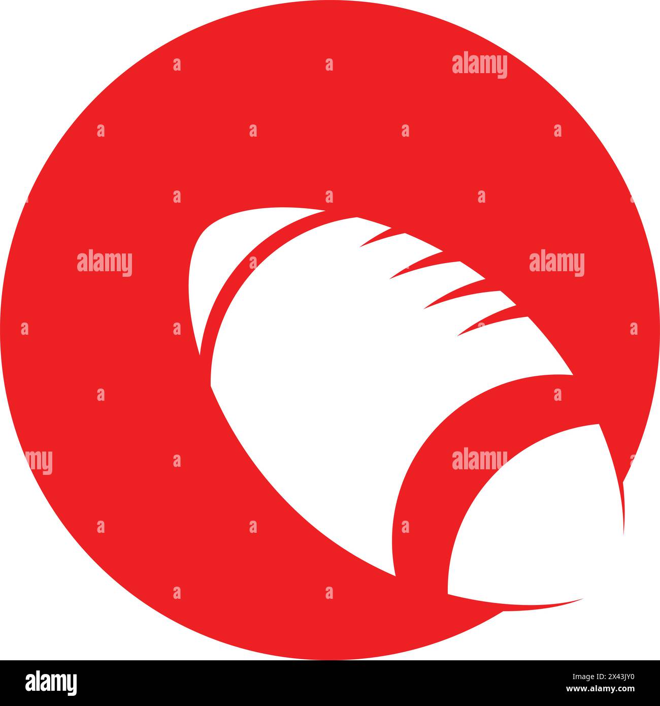 American Football Logo Vektor Illustration Design Stock Vektor