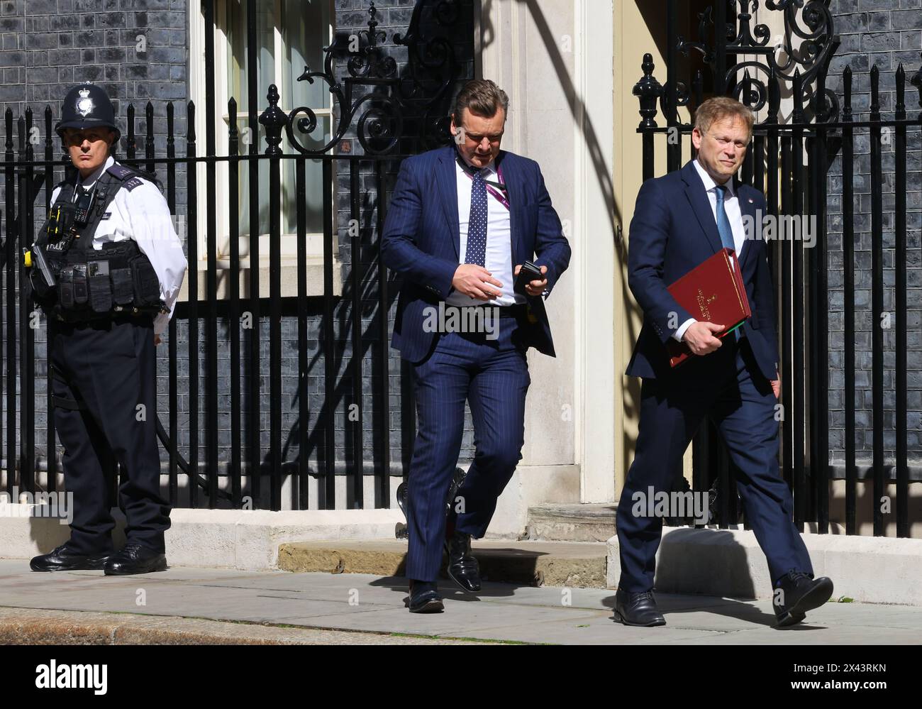 London, Großbritannien. April 2024 30. Grant Shapps, Verteidigungsminister, bei der Kabinettssitzung. Quelle: Mark Thomas/Alamy Live News Stockfoto