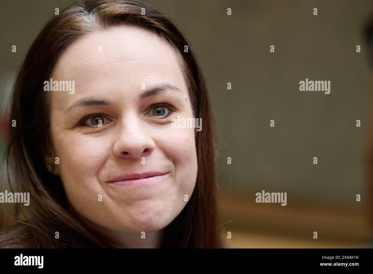 Edinburgh Schottland, Vereinigtes Königreich 30 April 2024. Kate Forbes MSP im schottischen Parlament. Credit sst/alamy Live News Stockfoto