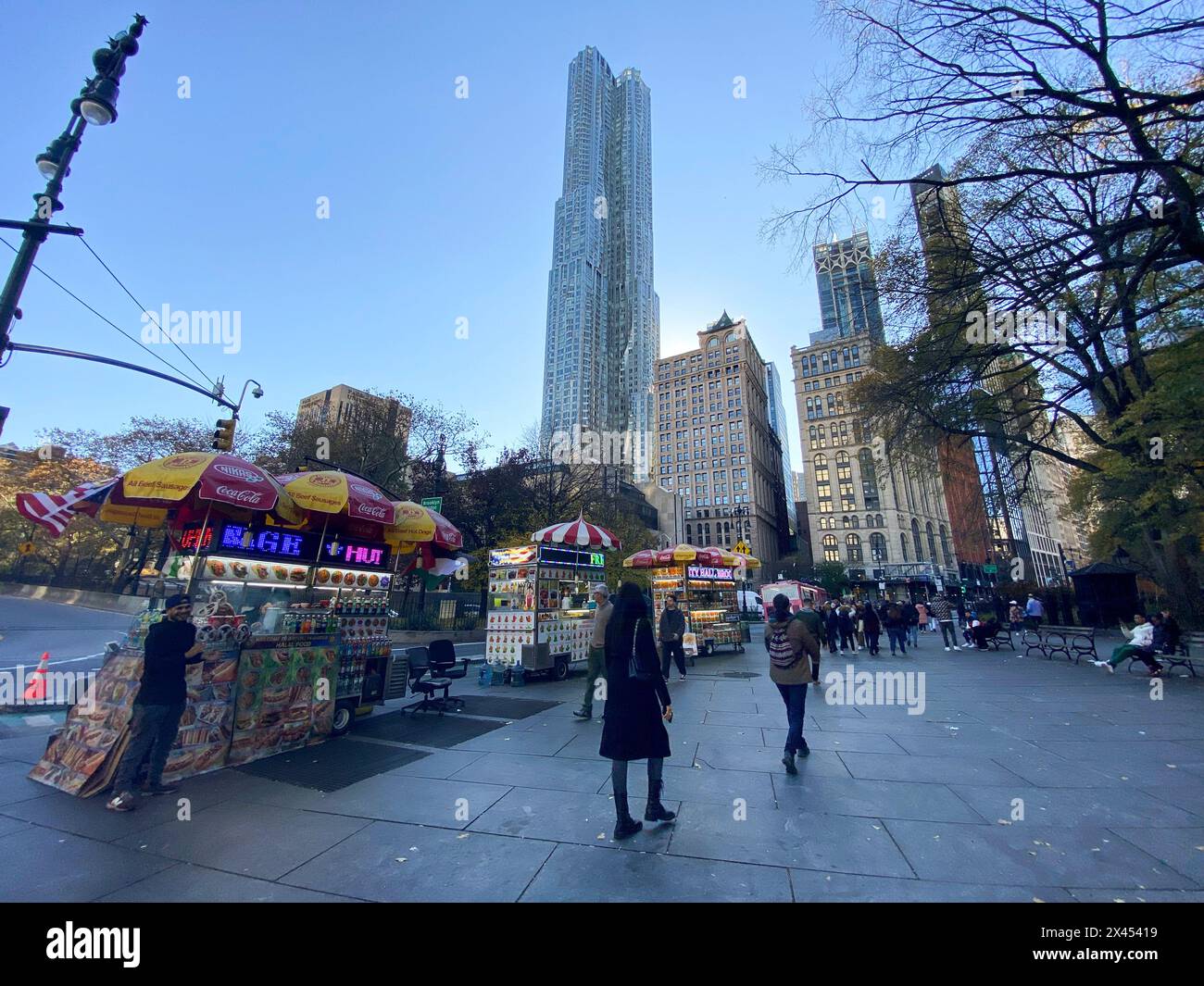 Das tägliche Leben in New York City Stockfoto