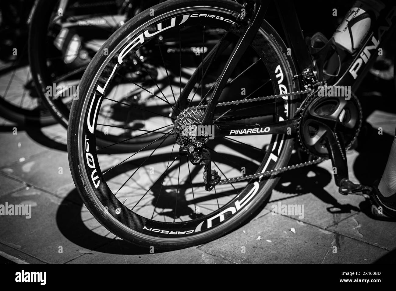 gara ciclistica bicicletta da gara Stockfoto