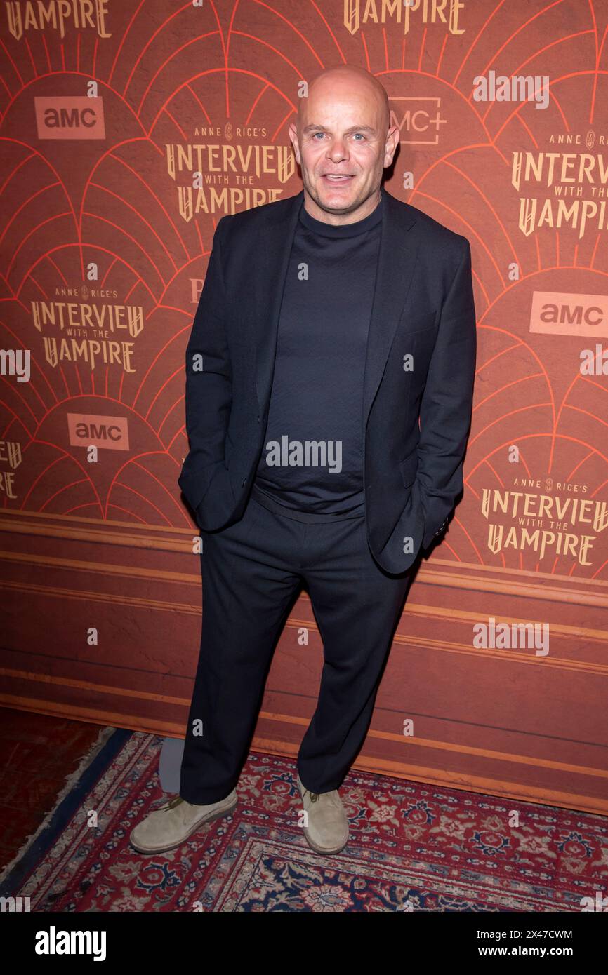 New York, Usa. April 2024 30. NEW YORK, NEW YORK - APRIL 30: Mark Taylor nimmt am 30. April 2024 in New York City an der Premiere von Anne Rice's Interview with the Vampire im McKittrick Hotel Teil. Quelle: Ron Adar/Alamy Live News Stockfoto