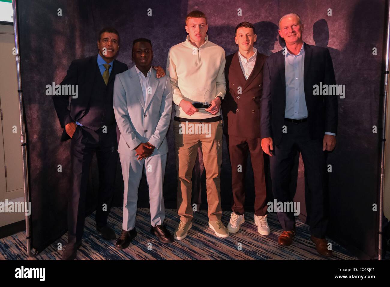 Die Star Football Awards beim OEC, in Owlerton, 29/4/ - Barnsley Team Stockfoto