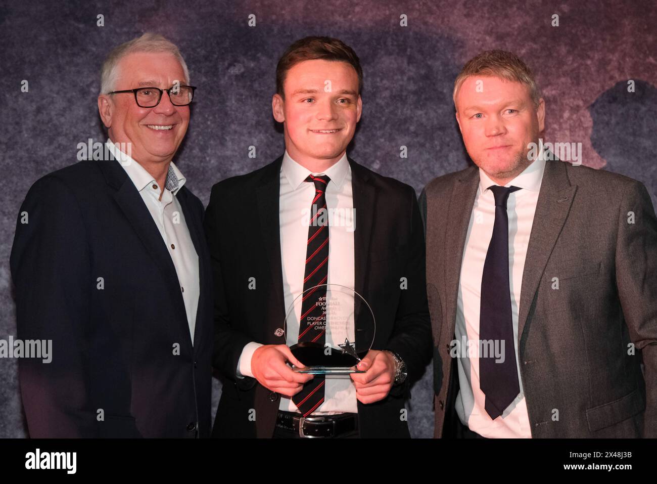 The Star Football Awards bei der OEC, in Owlerton, 29/4/24 - Owen Bailey Stockfoto