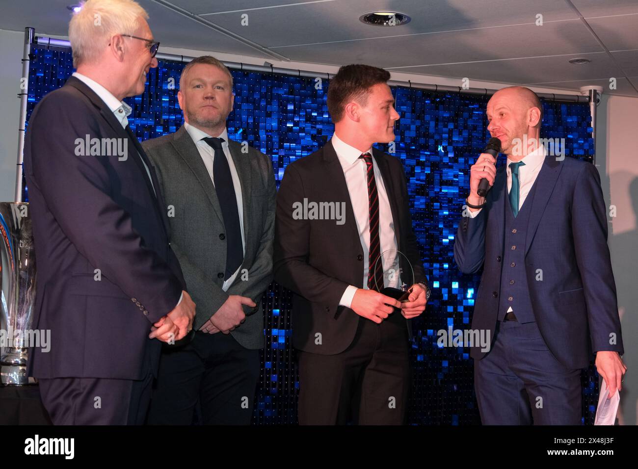 The Star Football Awards bei der OEC, in Owlerton, 29/4/24 - Owen Bailey Stockfoto