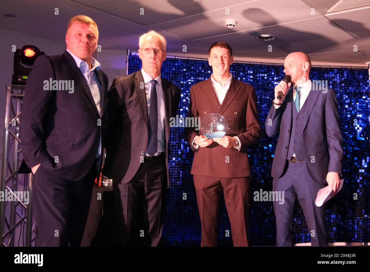 The Star Football Awards bei der OEC, in Owlerton, 29/4/24 - Mael de Gevigny Stockfoto