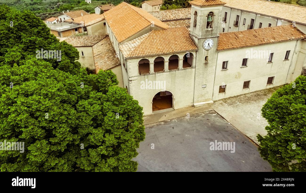 Paterno Calabro (CS) Convento di San Francesco Stockfoto