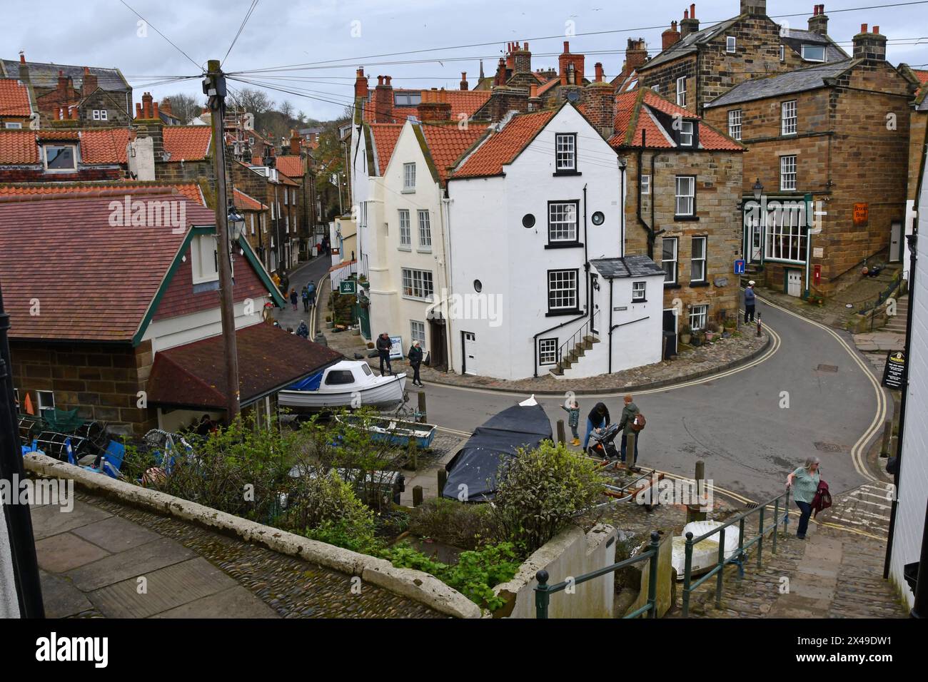 Robin Hoods Bay, North Yorkshire Stockfoto