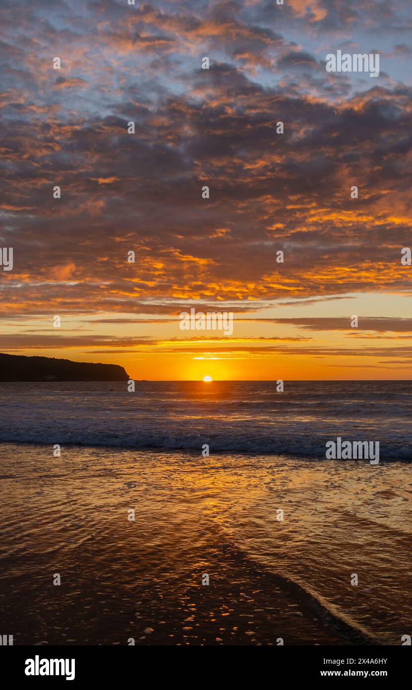 Wunder der Meereslandschaft Stockfoto