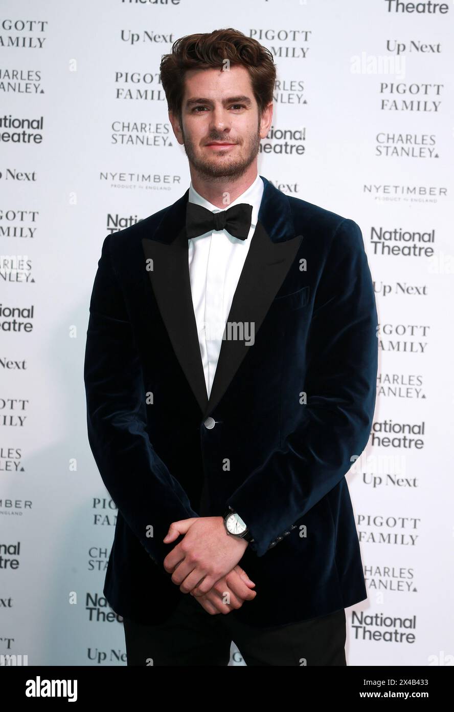 London, Großbritannien. Mai 2024. Andrew Garfield nimmt an der National Theatre 'Up Next' Gala im National Theatre in London Teil. Quelle: SOPA Images Limited/Alamy Live News Stockfoto