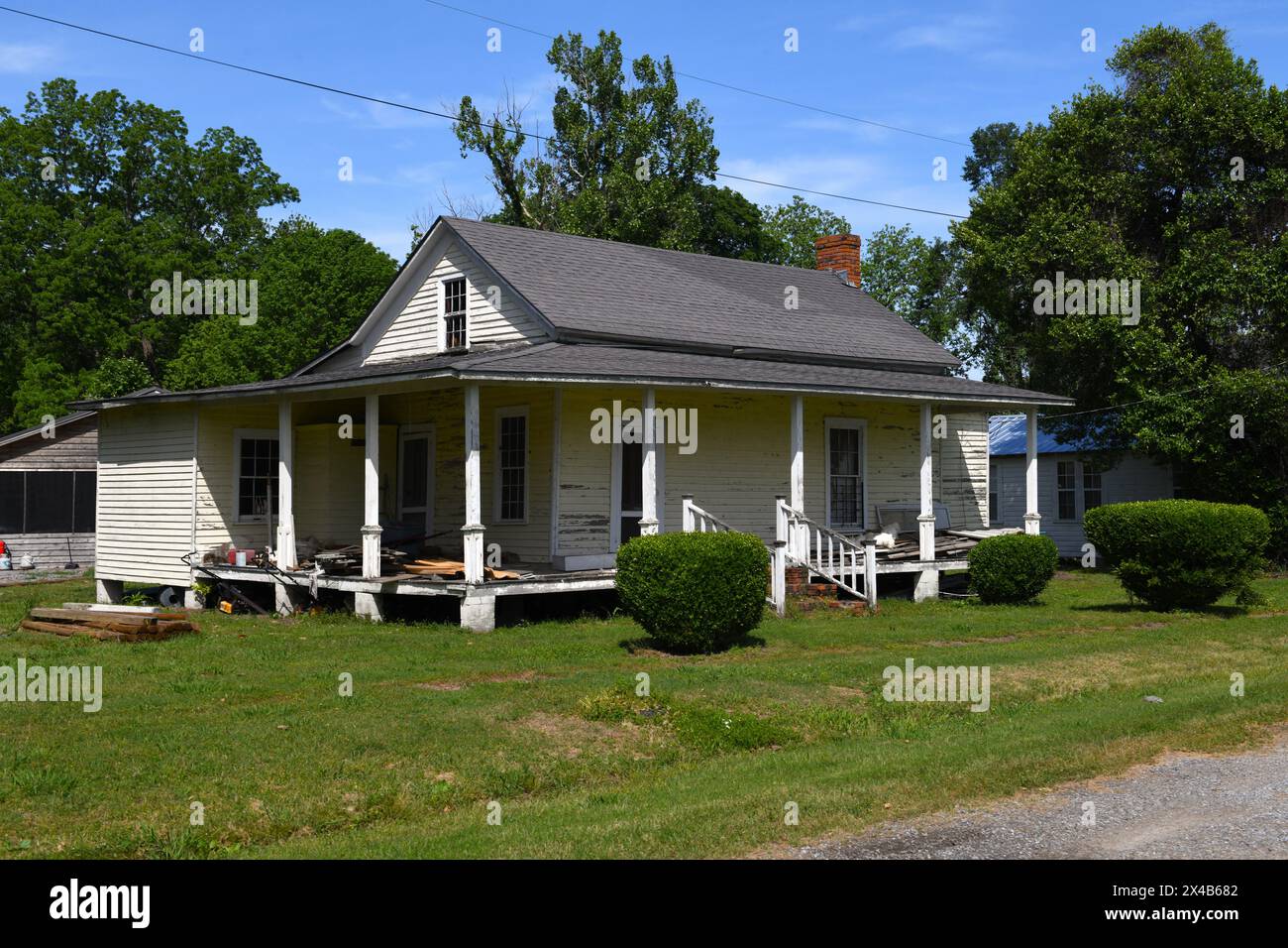 Dieses alte Haus. Stockfoto